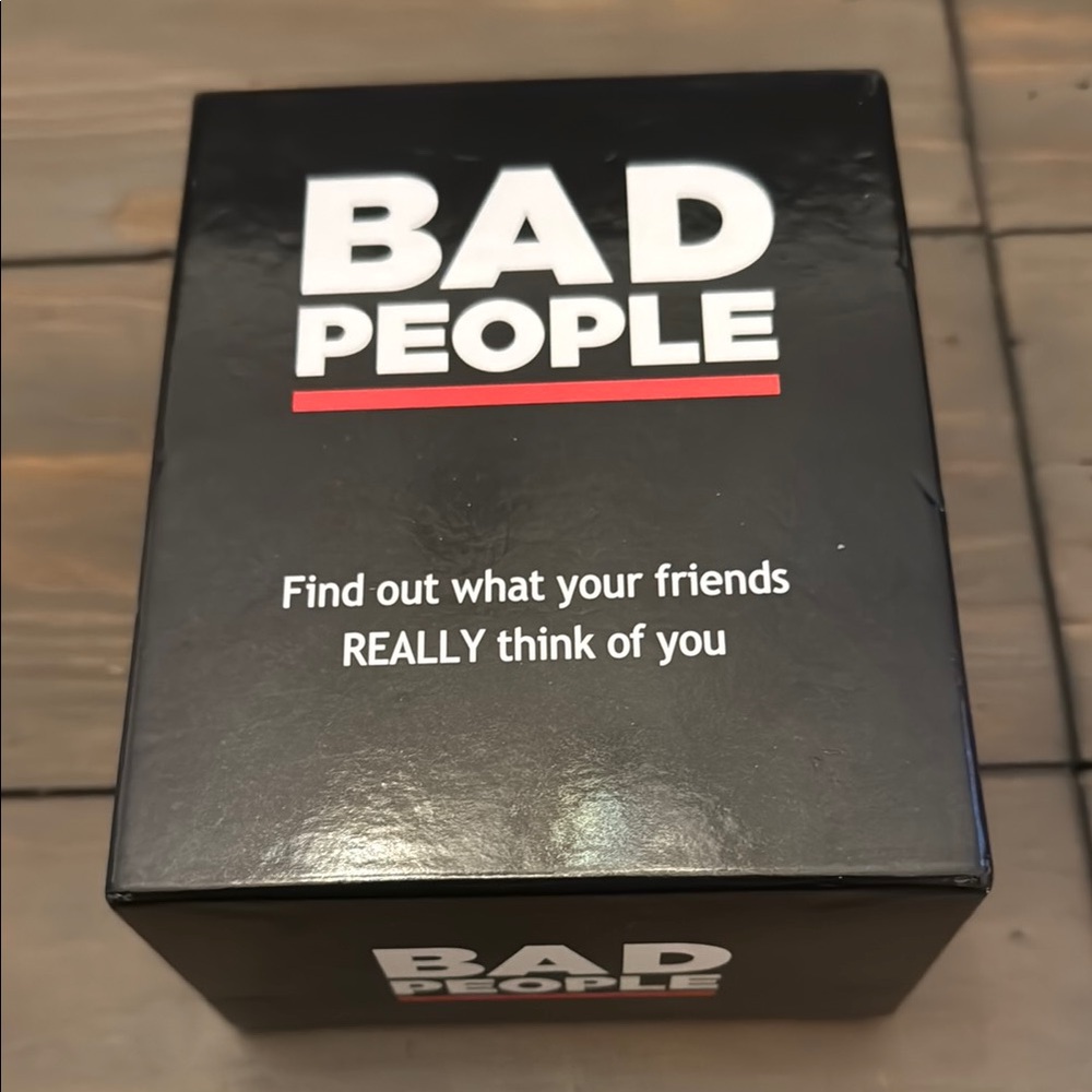 Bad People Card Game